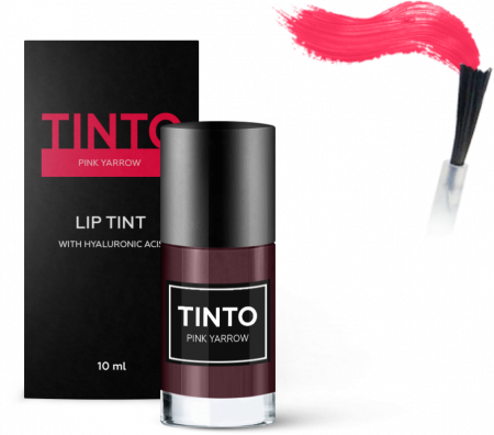 TINTO - Пленочный тинт для губ на основе минеральных пигментов PINK YARROW