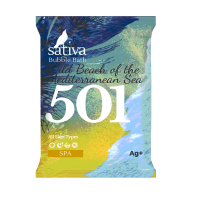 Sativa №501 Пена для ванны "Дикий пляж Средиземного моря" 15г