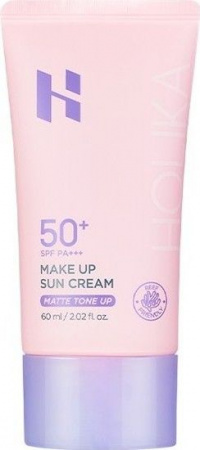 Солнцезащитный крем для лица + матовая база под макияж с тонирующим эффектом Make Up Sun Cream Matte Tone Up SPF 50+ PA+++