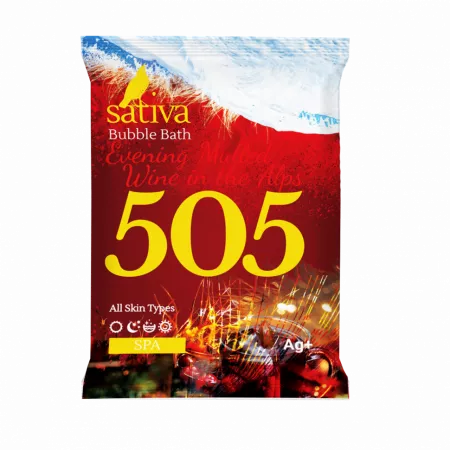Sativa №505 Пена для ванны "Вечерний глинтвейн в Альпах" 15г