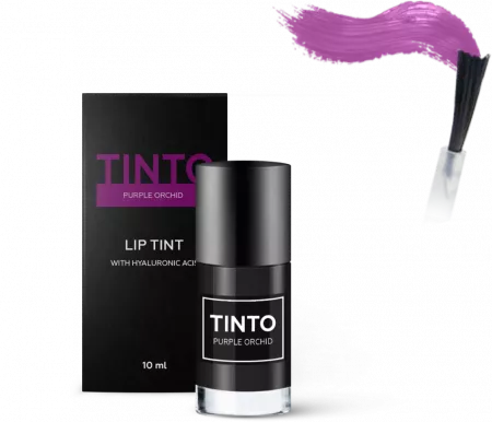 TINTO - Пленочный тинт для губ на основе минеральных пигментов PURPLE ORCHID